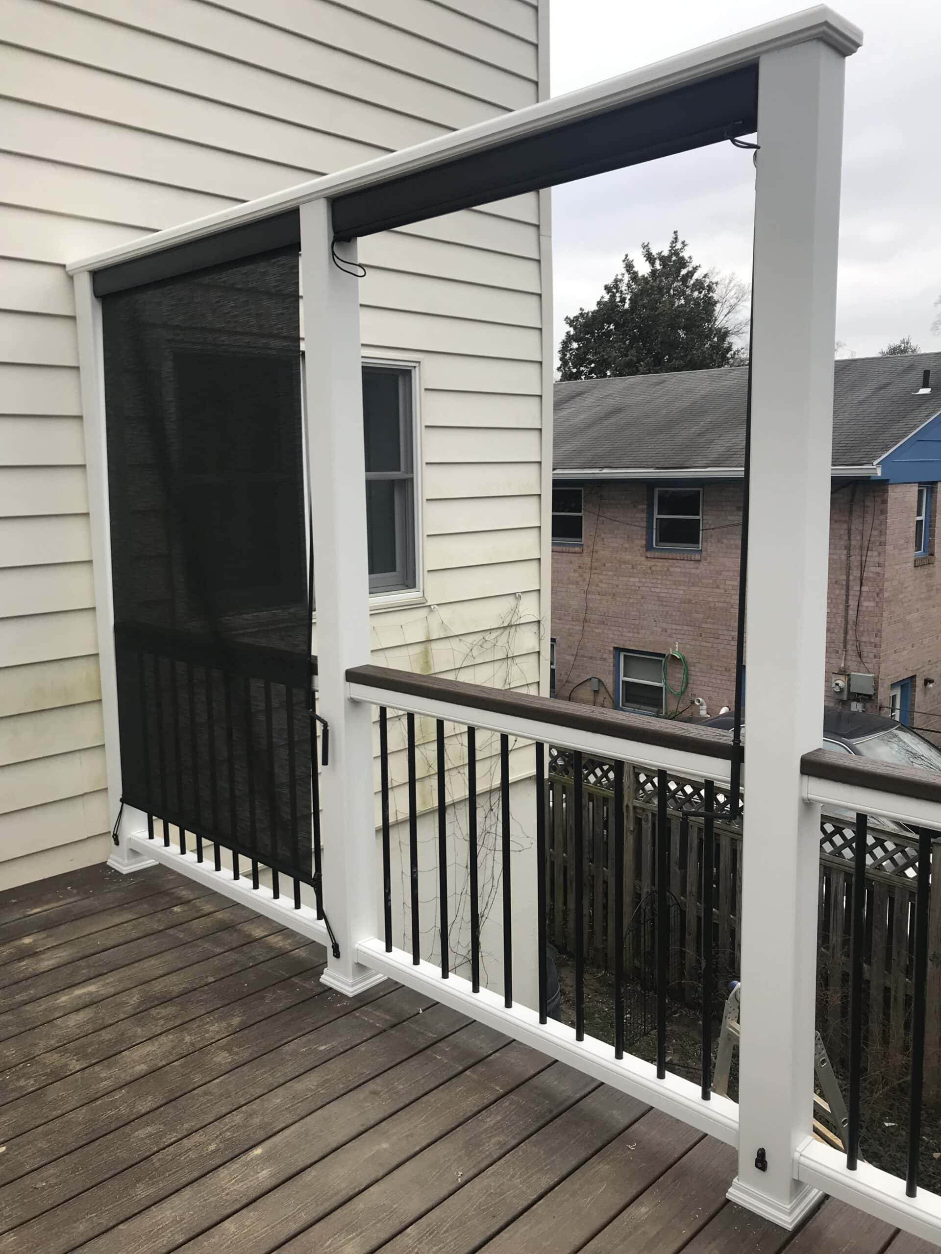 Roll Down Patio Screen