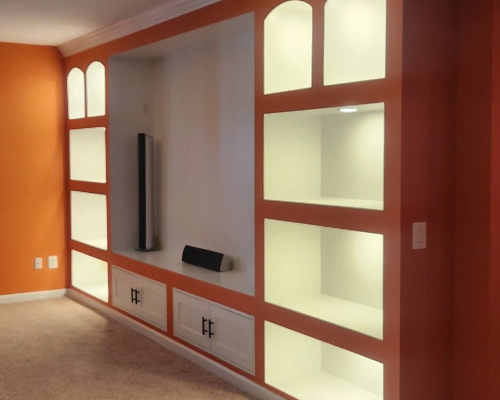 Basement Flooring, Lighting & Ceiling Finishes