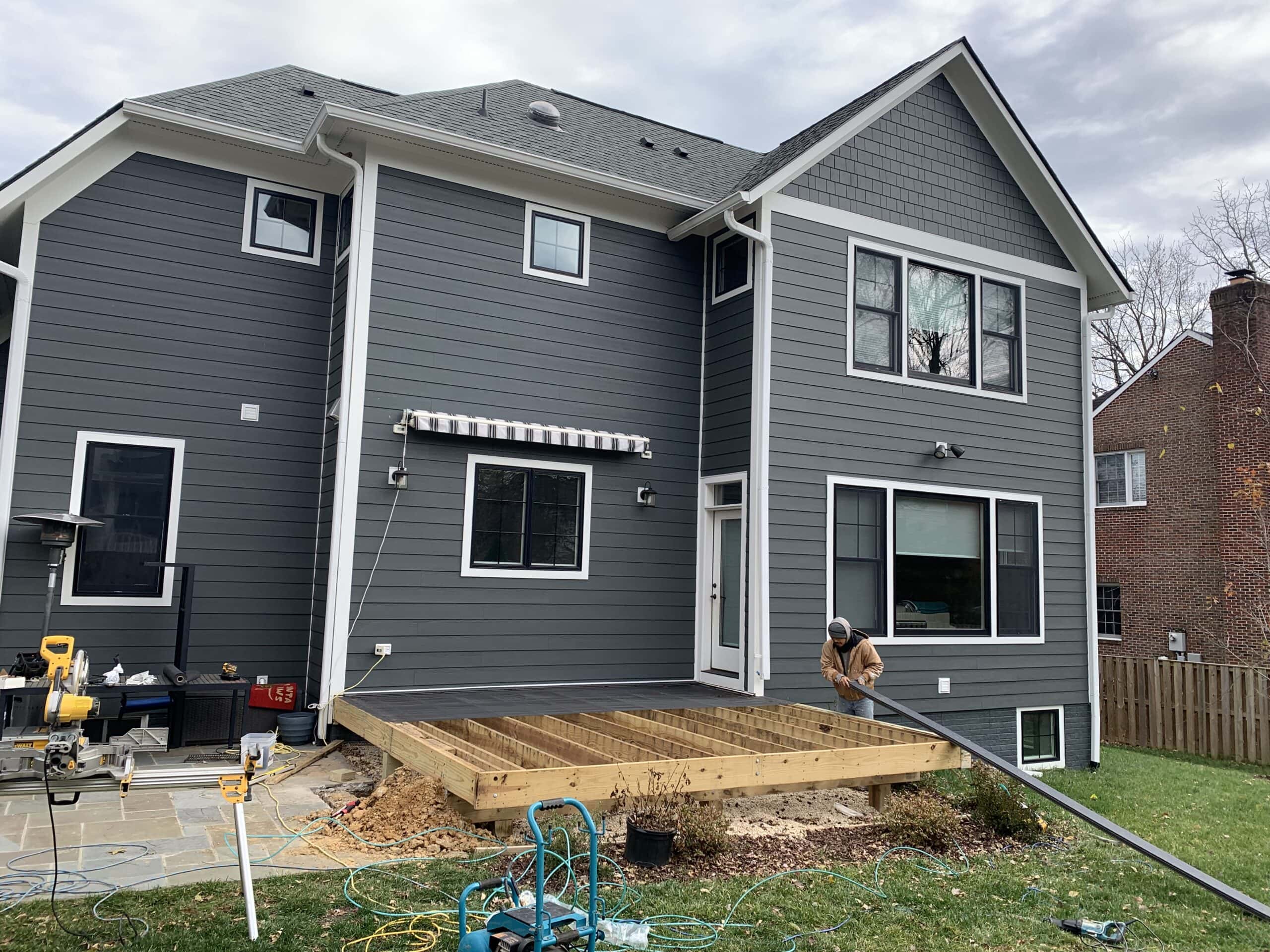 Trex decking