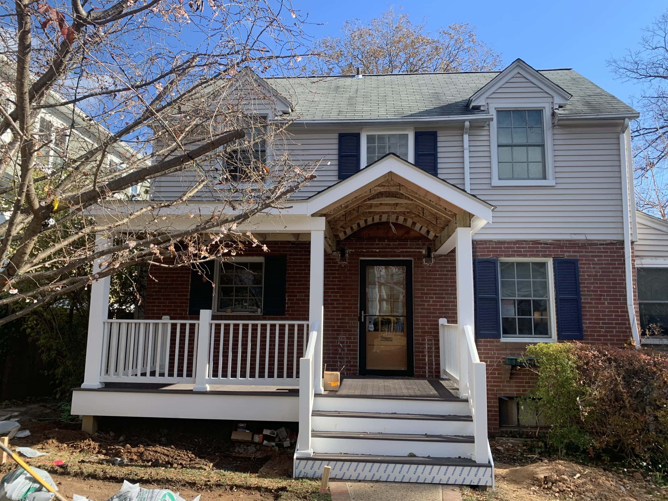 A house with a porch and a front porch.